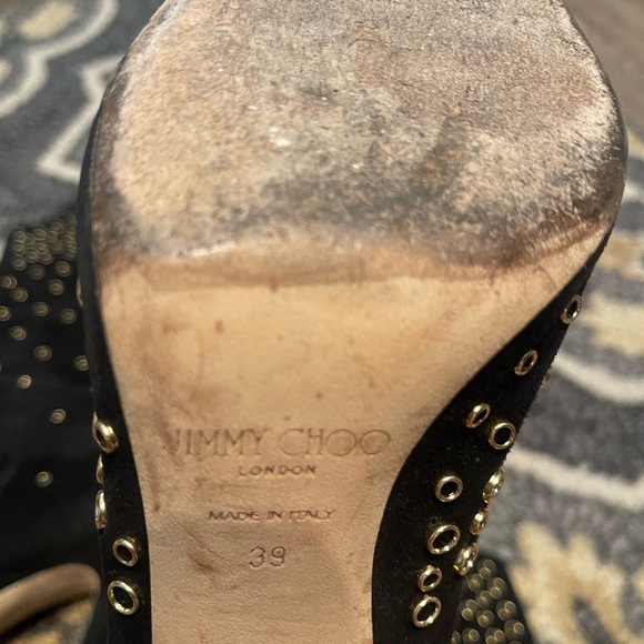 Jimmy Choo embossed suede boots - Picture 3 of 3